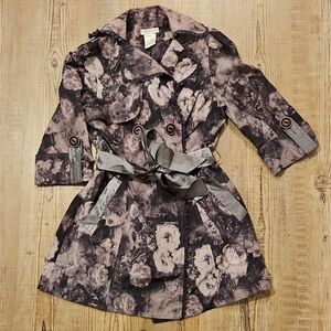 Farnelli Short Floral Trench
